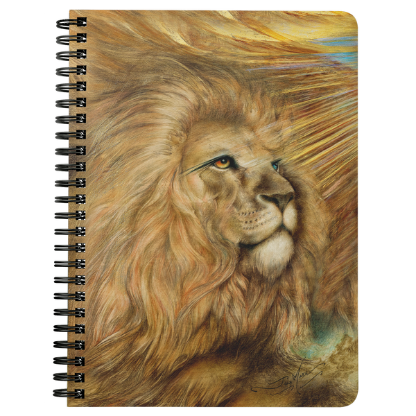 Lion Wisdom, Spiral Notebook, 5
