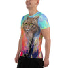 Maine Coon Cat, All-Over Print  Athletic T-shirt