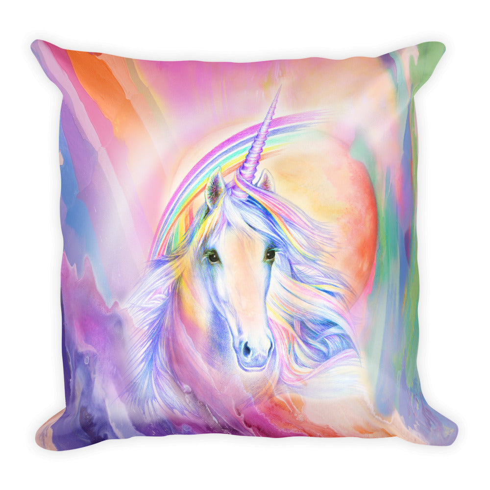 UniKitty/Unicorn Lover Square Pillow