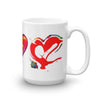 3 Hearts of LOVE!!! Mug