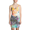 Crazy Cats, Printful, Sublimation Cut & Sew Dress