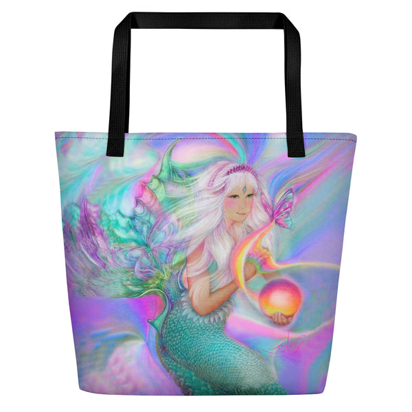 Mermaid's Magic Glow, Beach Bag
