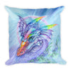 Dragon/Chicken ...FUN! Request any combination of designs on FRONT/BACK of Pillow