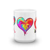 3 Hearts of LOVE!!! Mug
