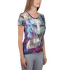 Wolf, Protector.....All-Over Print Women's Athletic T-shirt