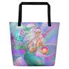 Mermaid's Magic Glow, Beach Bag